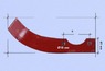 Нож фрезы левый 325gr–178F186F
